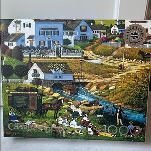 Charles Wysocki “Hound of the Baskerville” 1000 piece Puzzle